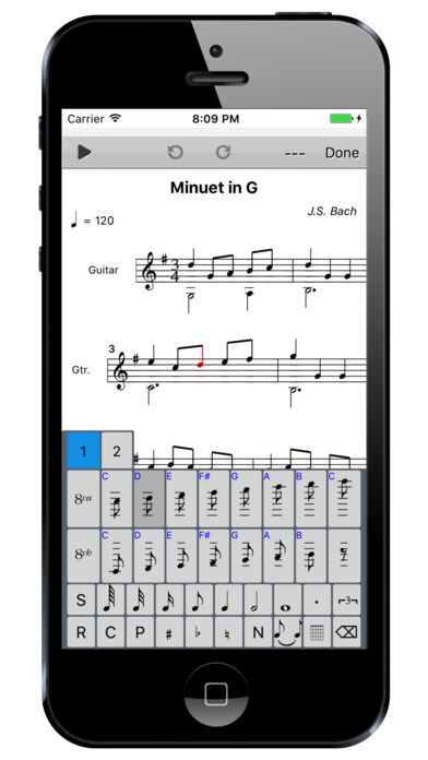 Score Creator iphone/ipad